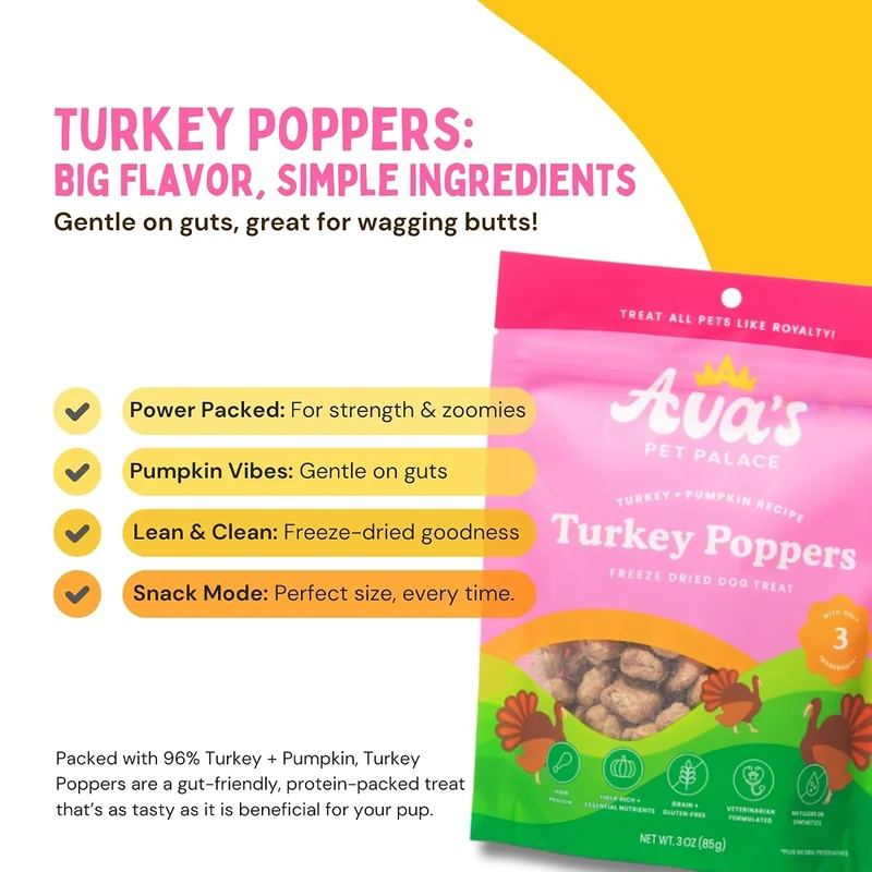Turkey training treats Ava Dog Food Dog food
